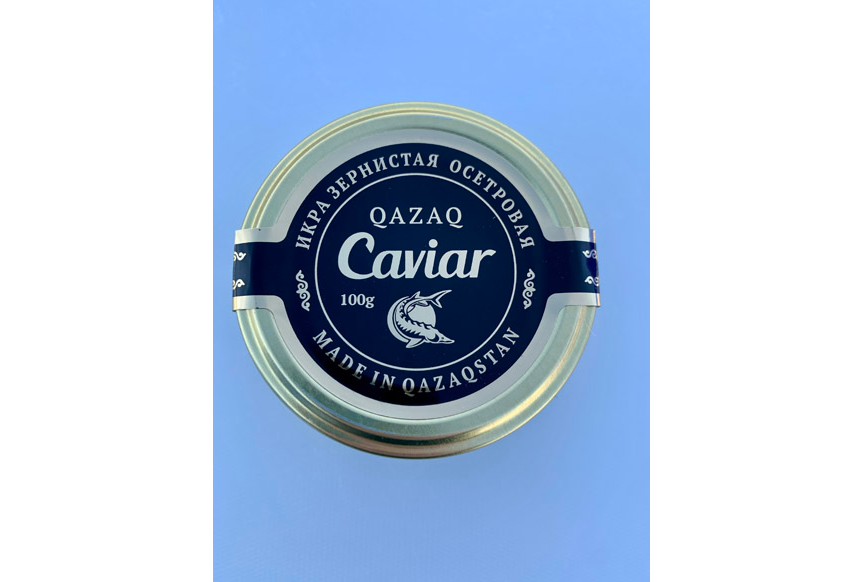 The process of slaughtering caviar QAZAQ CAVIAR